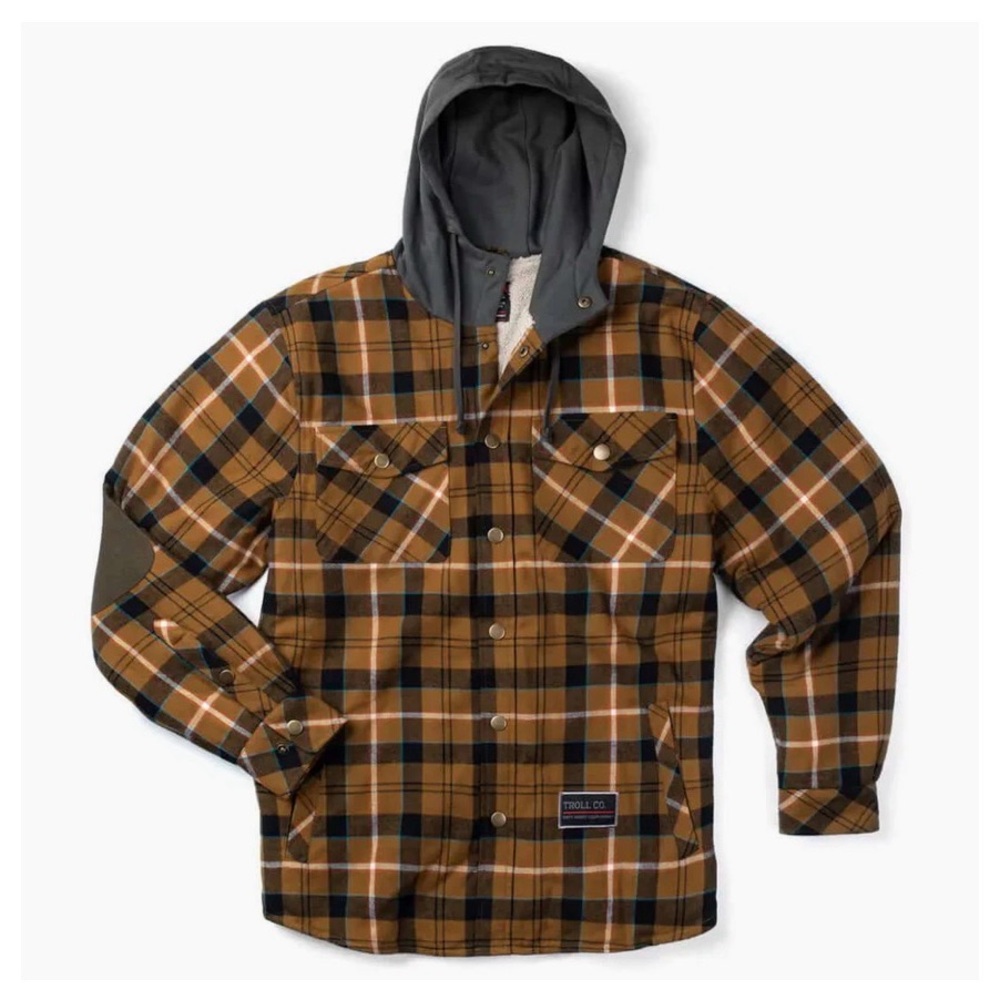 Troll Co. Men’s Wrenched Sherpa Lined Jacket
